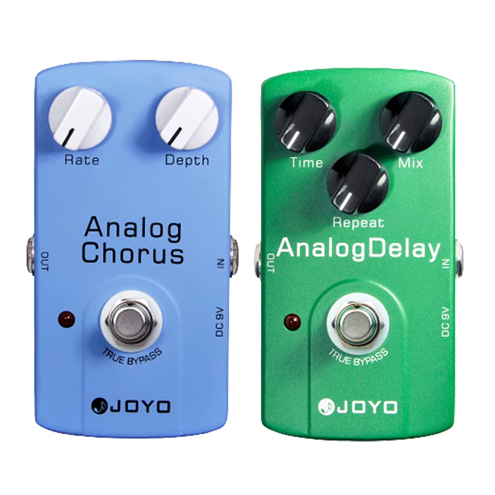 Amazon.com: JOYO JF-37 Chorus & JF-33 Digital Delay Effect Pedal